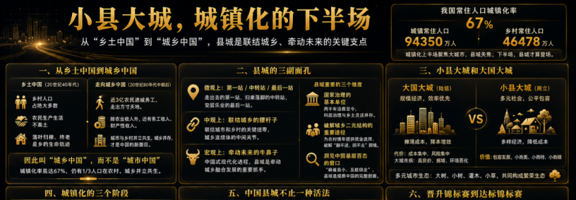小县大城，城镇化的下半场